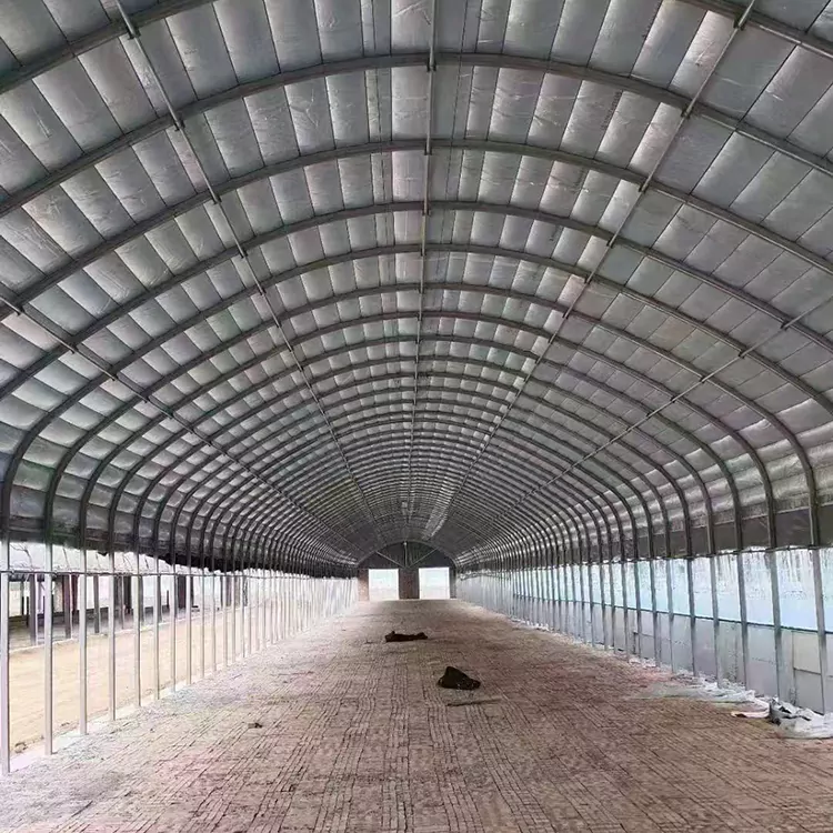 Tubo per serra in acciaio zincato